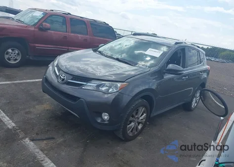 2013 Toyota Rav4 Limited from USA, damaged, VIN 2T3DFREV9DW116873